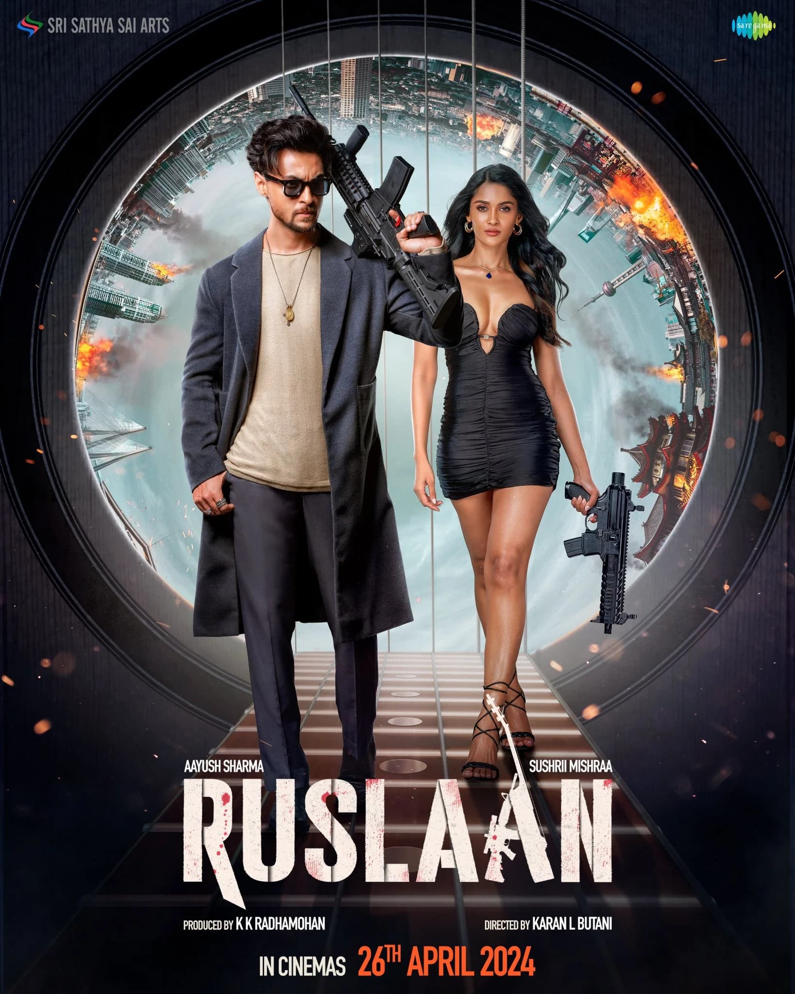 Poster of Ruslaan (2024) Hindi Full Movie
