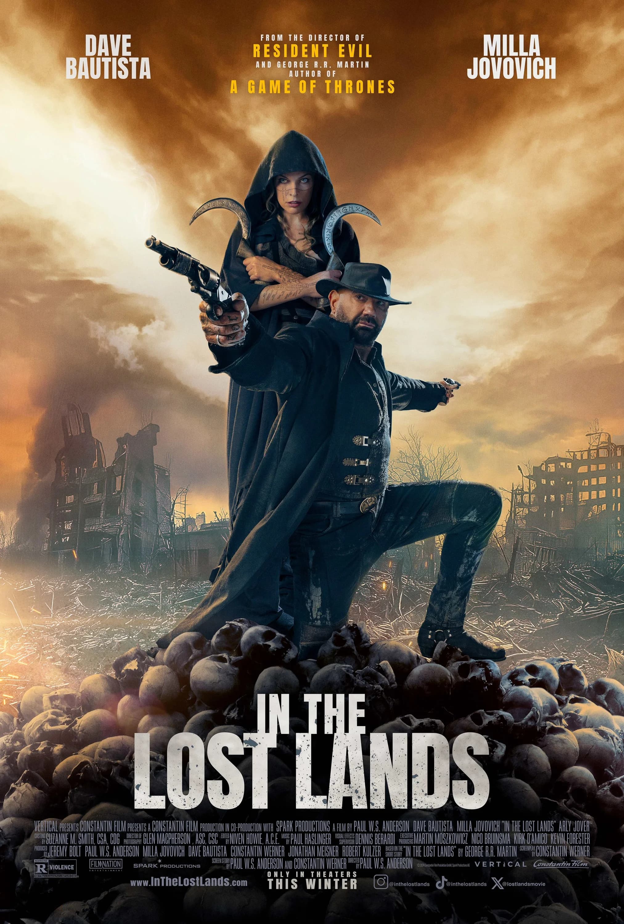 Poster of In the Lost Lands (2025) {English with Subtitles} Full Movie