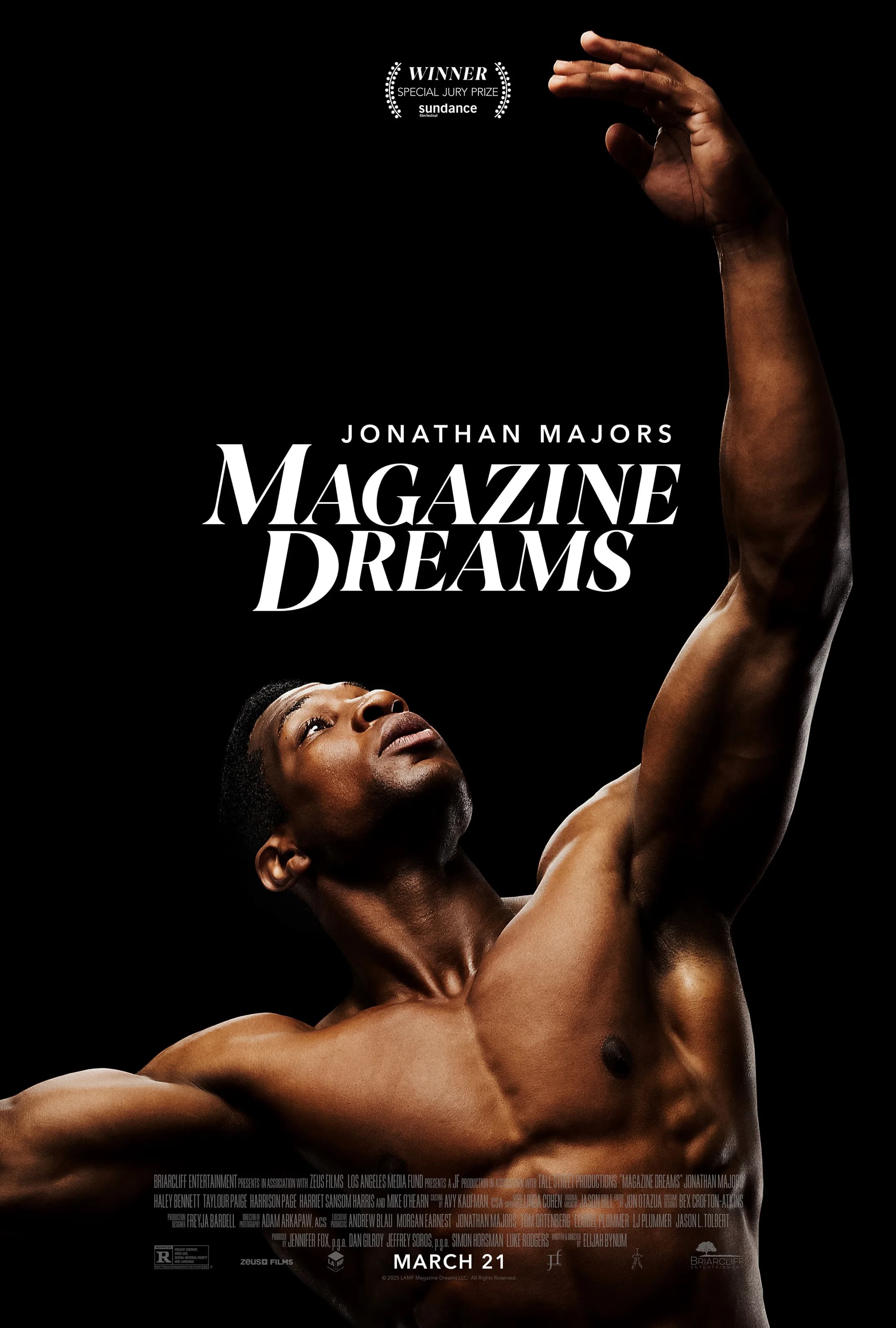 Poster of Magazine Dreams (2023) {English with Subtitles} Full Movie