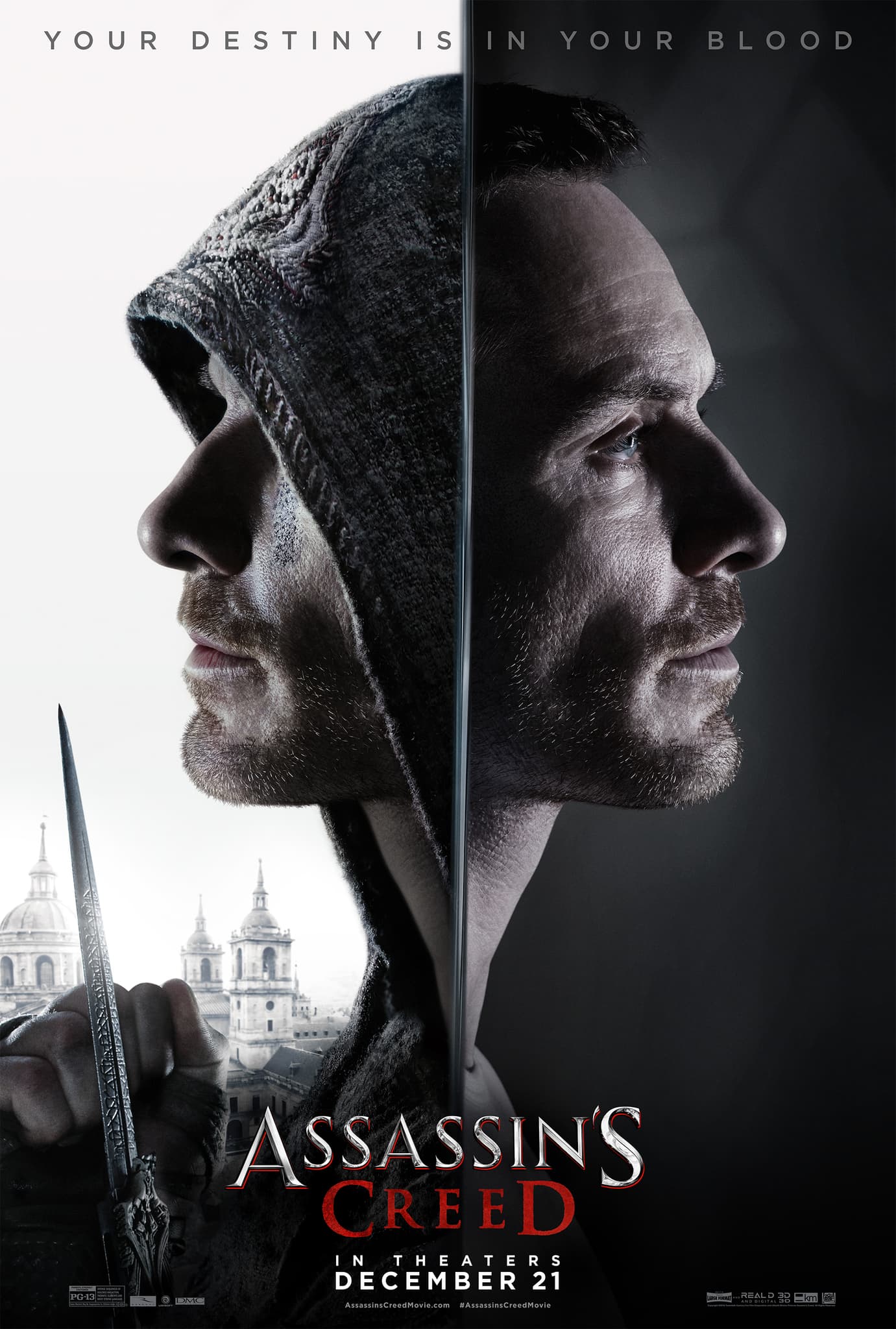 Poster of Assassin’s Creed (2016) Dual Audio {Hindi-English}
