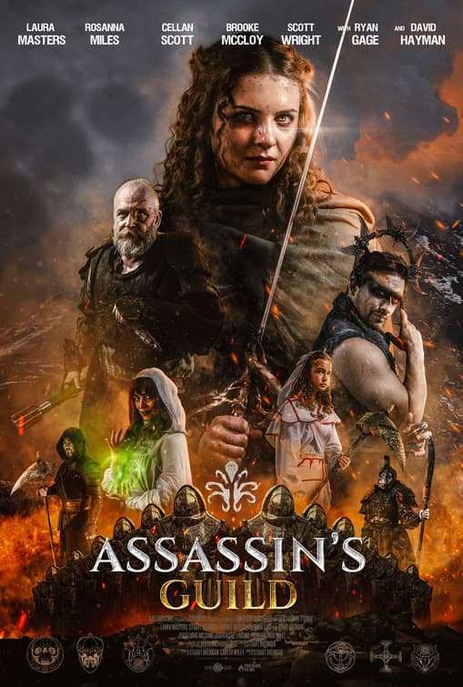 Poster of Assassin’s Guild (2024) BluRay Dual Audio {Hindi-English}