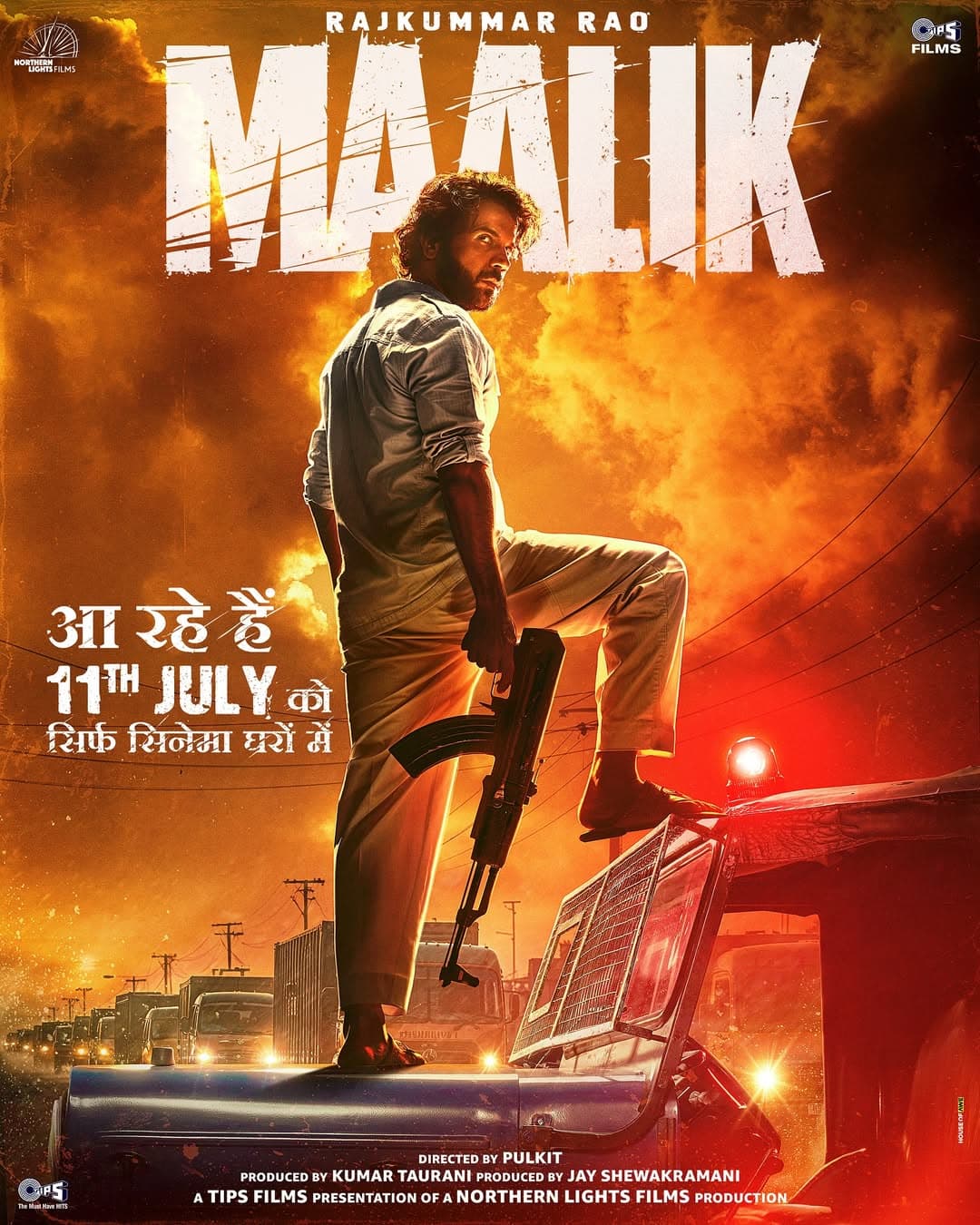 Poster of Maalik (2025) HDTS Hindi Full Movie
