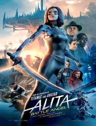 Alita: Battle Angel (2019) Bluray Dual Audio {Hindi-English}
