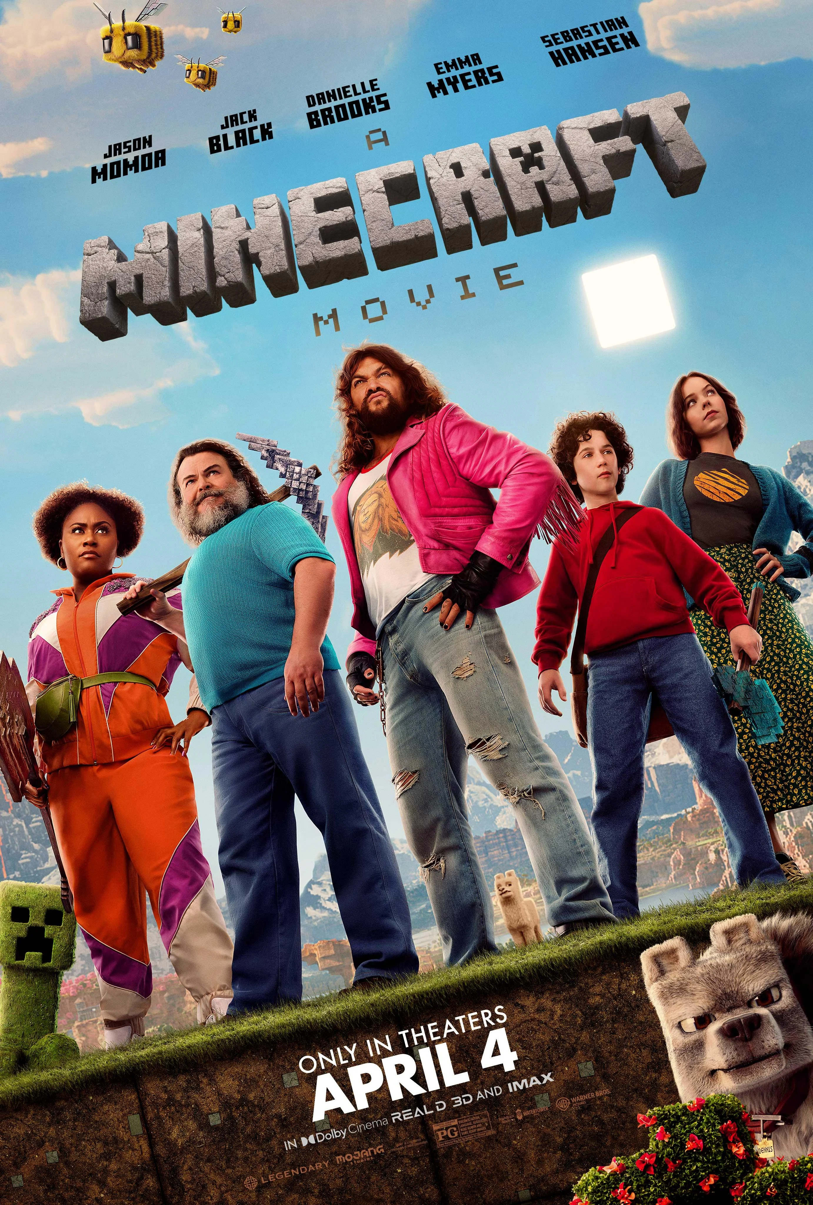 A Minecraft Movie (2025) Dual Audio {Hindi-English}