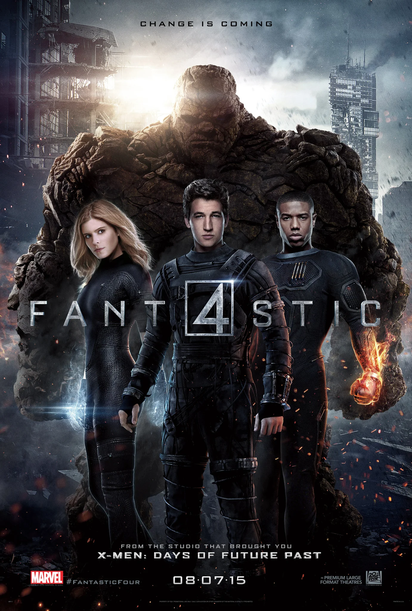 Fantastic Four (2015) [Hindi (ORG 5.1) & English]
