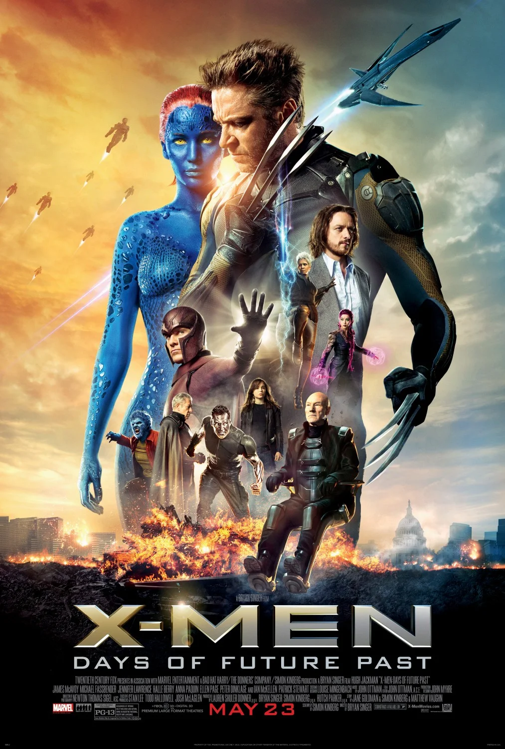 X-Men: Days of Future Past (2014) Dual Audio [Hindi-English]