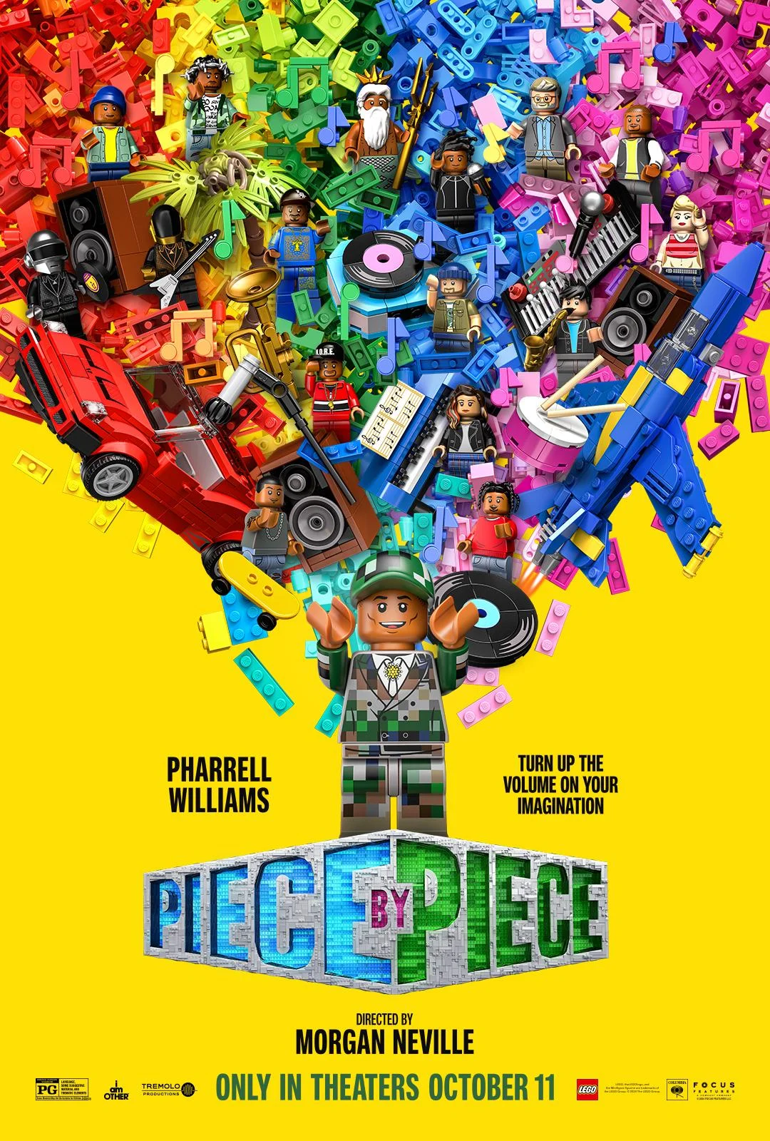 Piece by Piece (2024) Dual Audio {Hindi-English}