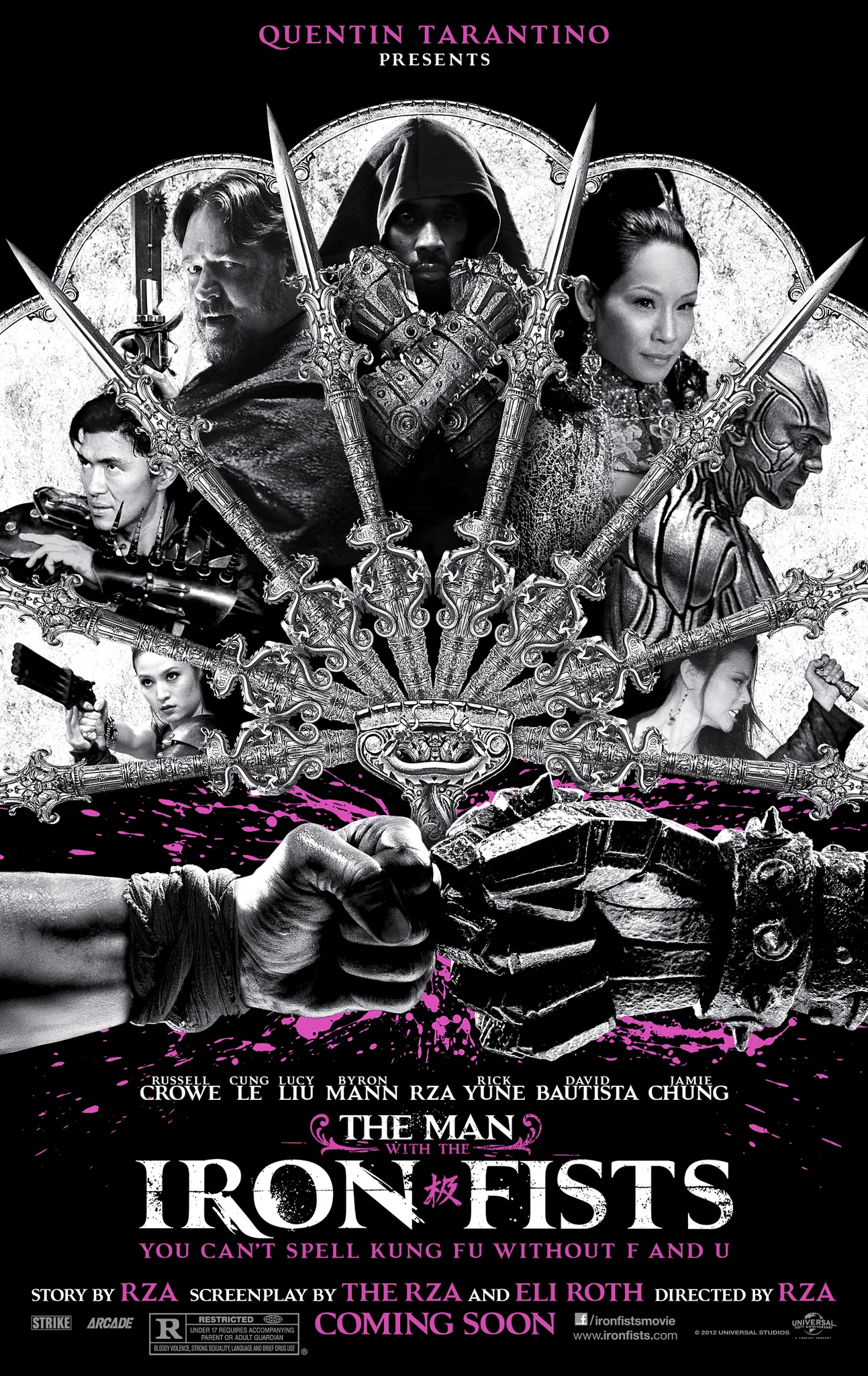 The Man with the Iron Fists (2012) BluRay [Hindi (ORG 5.1) & English]