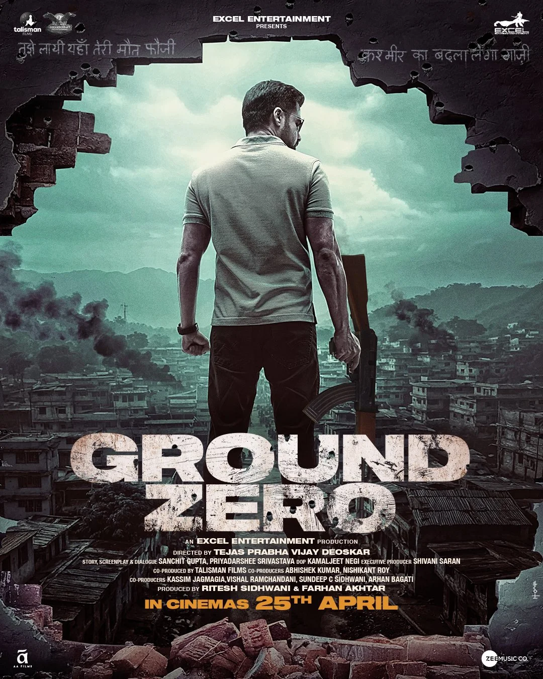 Ground Zero (2025) Hindi HDTC 1080p 720p & 480p [x264/HEVC] 