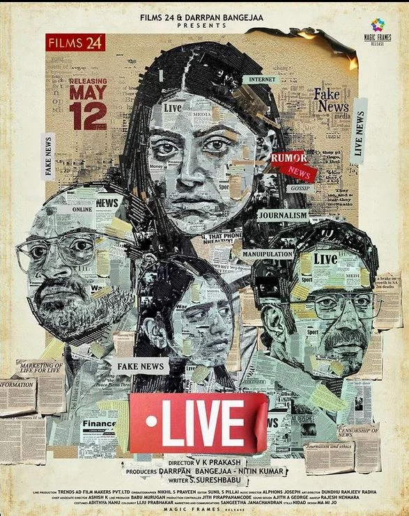 Live (2023) WEB-DL [Hindi (DD2.0) & Malayalam]